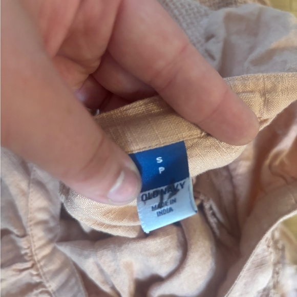 Old Navy Flutter Sleeve Pink Mini Dress 100% Cotton - Picture 5 of 8